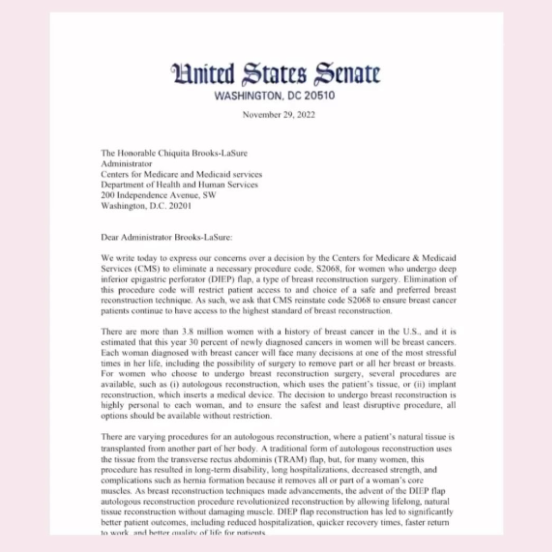 Senate Letter